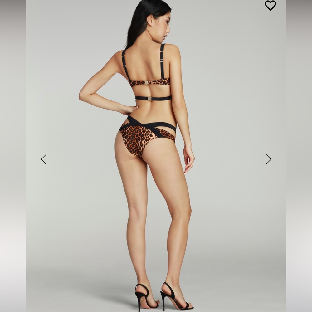 Agent Provocateur, Mazzy Leopard Bikini Bottom, NWOT, size 6 - Picture 4 of 6